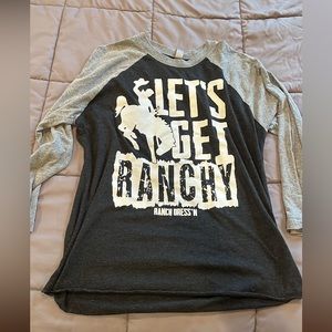 Let’s get ranchy elbow length